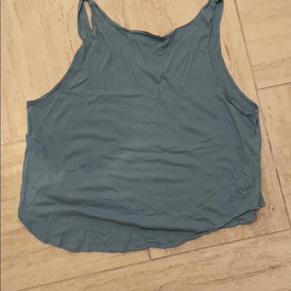 Light Blue Wildfox Oversized Tank | Sz Sm - Picture 3 of 4